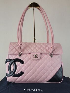 •CHANEL• ligne cambon lambskin large flap bag
